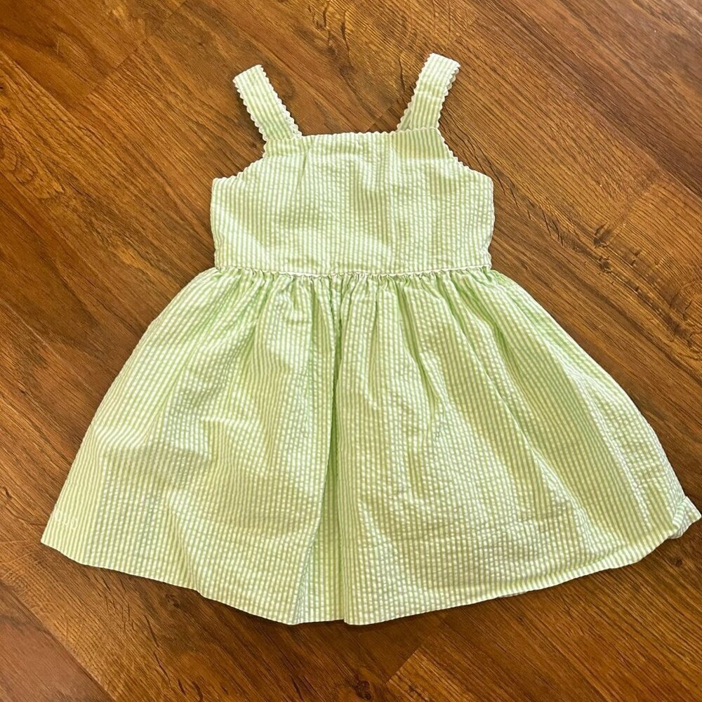Polo Ralph Lauren seersucker striped preppy dress